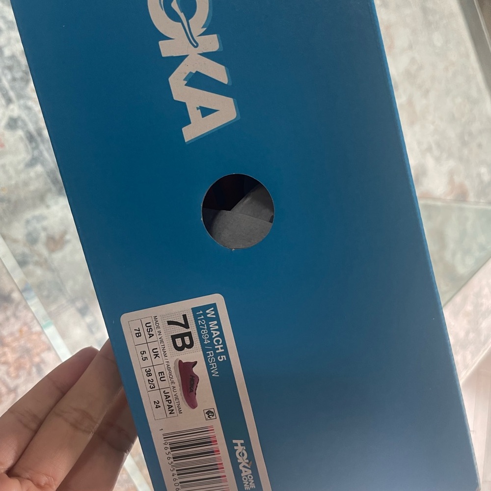 Hoka Pink Athletic Shoes with Maximalist Cushioning - Picture 6 of 6